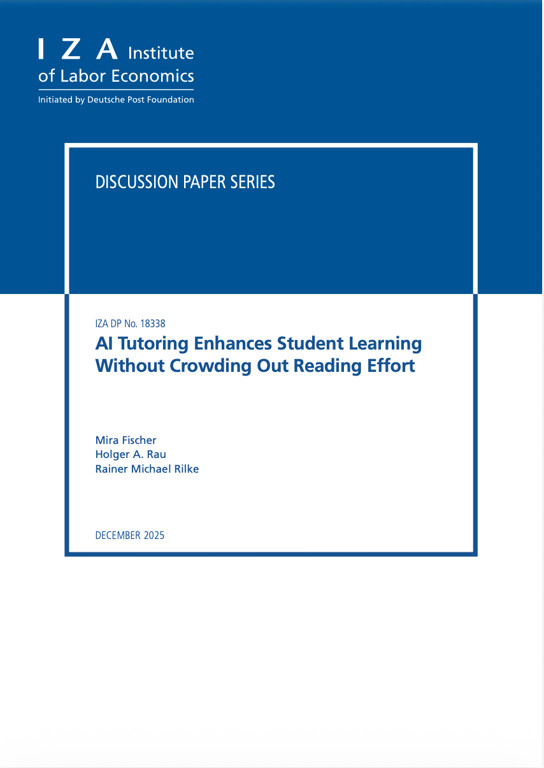 Scientific study on AI tutoring